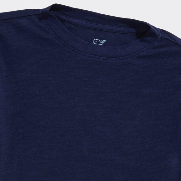 Vineyard Vines Girls' Flutter Long-Sleeve Tee Blue Size 2T - Picture 3 of 9